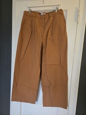 Old Navy Wide Leg Pants in Rust Brown